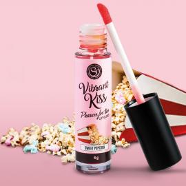 Жидкий вибратор LIP GLOSS VIBRANT KISS SWEET POPCORN - 2