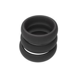 Набір з 3-х ерекційних кілець EROSPACE MEN'S PLAY B9 - 3