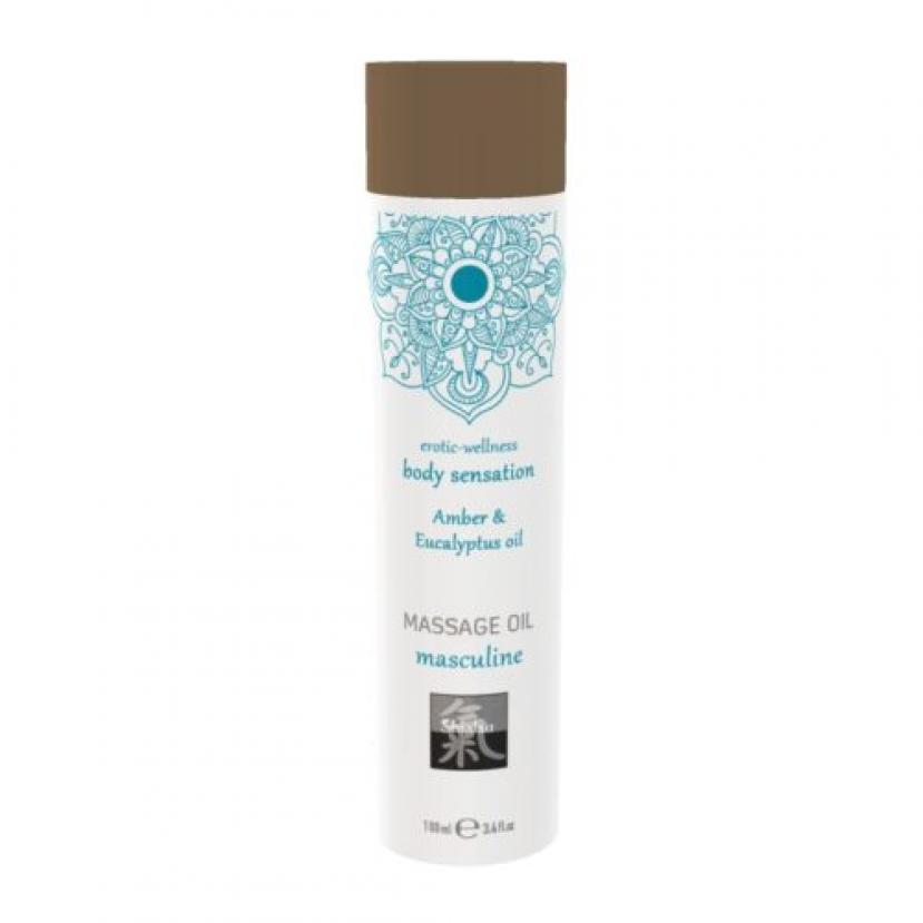 Масажне масло Shiatsu Massage Oil Amber & Eucalyptus oil 100ml