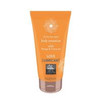 Оральний лубрикант Shiatsu Love Lubricant Body Sensation Edible Mango and Green Tea - манго і зелений чай