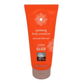 Лубрикант с согревающим эффектом Shiatsu Body Sensation Love Glide Personal Lubricant Waterbased Wa