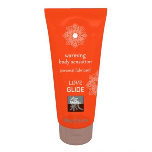 Лубрикант с согревающим эффектом Shiatsu Body Sensation Love Glide Personal Lubricant Waterbased Wa