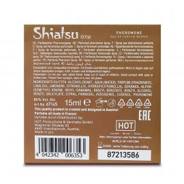 Жіночі феромонні парфуми Shiatsu Lime, 15 мл - 3