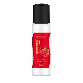 Оральний лубрикант Driminals Kiss Strawberry, полуниця, 30 мл