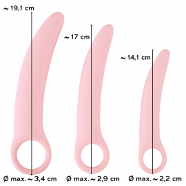 Набор фаллоимитаторов Sweet Smile Vaginal Trainers, розовый - 6