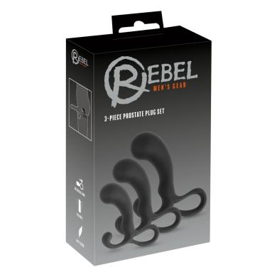 Набор массажеров простаты Rebel 3-piece Prostate Plug