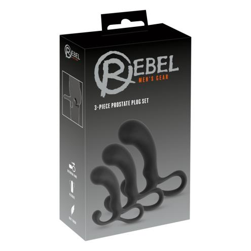 Набор массажеров простаты Rebel 3-piece Prostate Plug