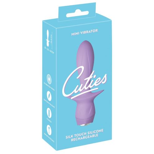 Многофункциональный вибратор Cuties Mini Purple 4