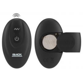 Массажер простаты с кольцом на мошонку BLACK VELVETS COCK RING W BUTT - 3