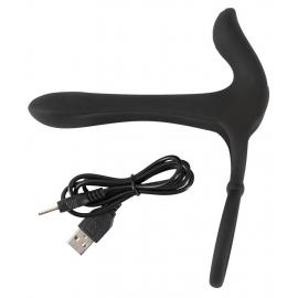 Насадка на член для подвійного проникнення Black Velvets - 7