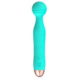 Універсальний вібромасажер Mini Vibrator Cuties Green, бірюзовий - 3