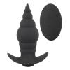 Анальная пробка с вибрацией Black Velvets RC Butt Plug