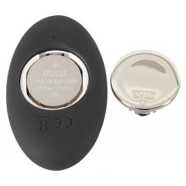 Анальна пробка з вібрацією Black Velvets RC Butt Plug - 8
