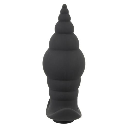 Анальна пробка з вібрацією Black Velvets RC Butt Plug