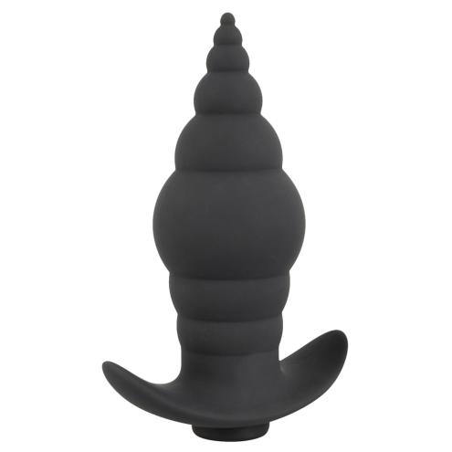 Анальная пробка с вибрацией Black Velvets RC Butt Plug