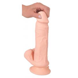 Вібратор на присосці Nature Skin Bendable RC Vibrat - 5