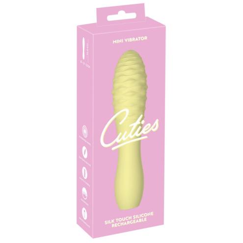 Міні вібратор Cuties Mini Vibrator Yellow3.G