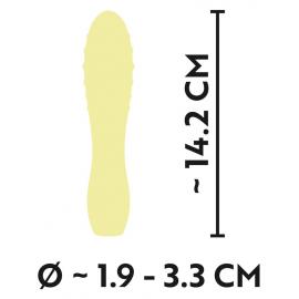 Мини вибратор Cuties Mini Vibrator Yellow3.G - 7