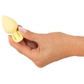 Анальна пробка Cuties Plugs Yellow - 2