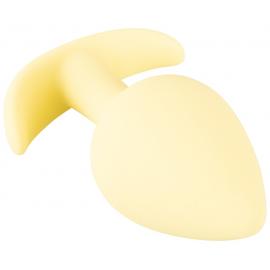 Анальна пробка Cuties Plugs Yellow - 6