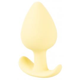 Анальна пробка Cuties Plugs Yellow - 4