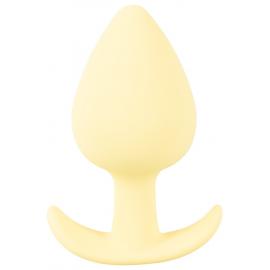 Анальна пробка Cuties Plugs Yellow - 3