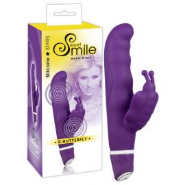 Силіконовий вібратор Smile G-Butterfly