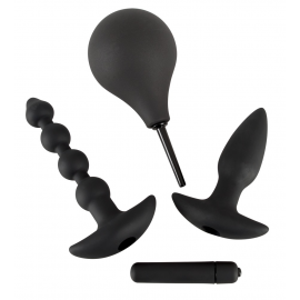 Набір анальних іграшок Black Velvet Anal Kit - 9
