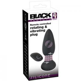 Анальна пробка з ротацією Black Velvets RC Rotating - 1