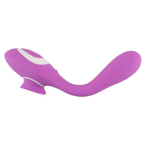 Вакуумний стимулятор 2 Function bendable Vibe