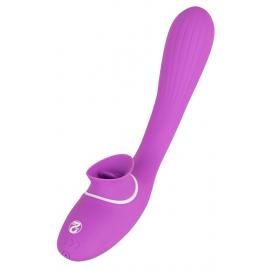 Вакуумный стимулятор 2 Function bendable Vibe - 2