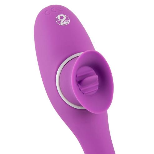 Вакуумний стимулятор 2 Function bendable Vibe