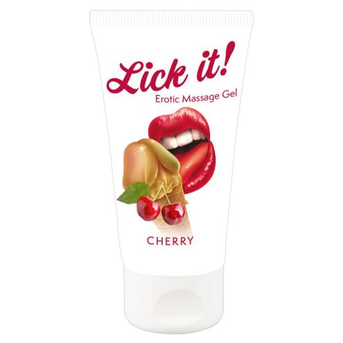 Лубрикант оральный Lick it! Cherry 50 ml