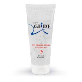 Лубрикант Just Glide Strawberry 200 ml - 1