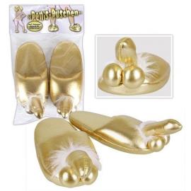 Тапки Pluszaki Goldene, золотые