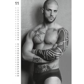 Календар PIN-UP Calendar Soft Men 2025 - 2