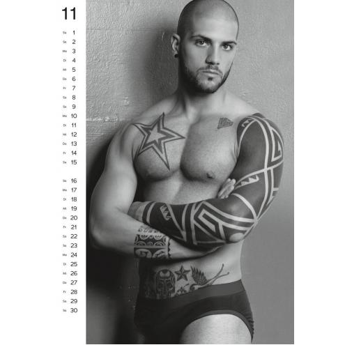 Календар PIN-UP Calendar Soft Men 2025