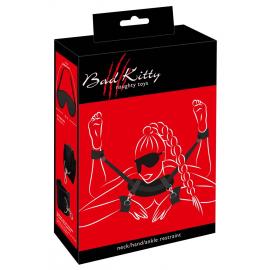 Бондажі/наручники Bad Kitty Neck-Wrist-Ankle Res - 1