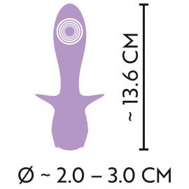Многофункциональный вибратор Cuties Mini Purple 4 - 5