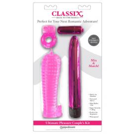 Набір з 4 іграшок Classix Ultimate Pleasure Couples Kit, рожевий