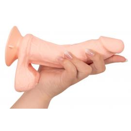 Вібратор на присосці Nature Skin Bendable RC Vibrat - 3