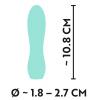 Міні вібратор Cuties Mini Vibrator Green 3.G