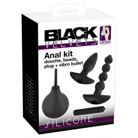 Набір анальних іграшок Black Velvet Anal Kit - 5