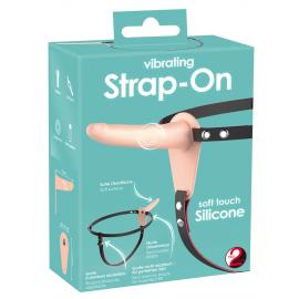 Страпон з вібро Vibrating Strap-On - 1