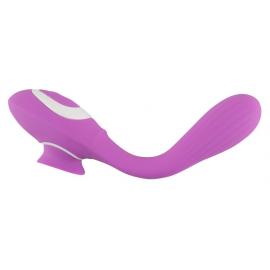 Вакуумний стимулятор 2 Function bendable Vibe - 3