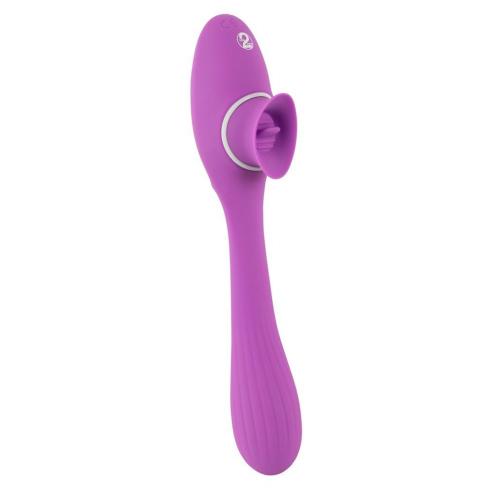 Вакуумный стимулятор 2 Function bendable Vibe