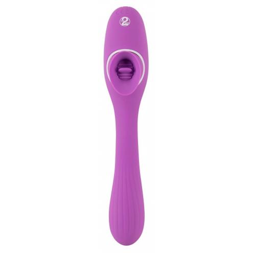 Вакуумный стимулятор 2 Function bendable Vibe