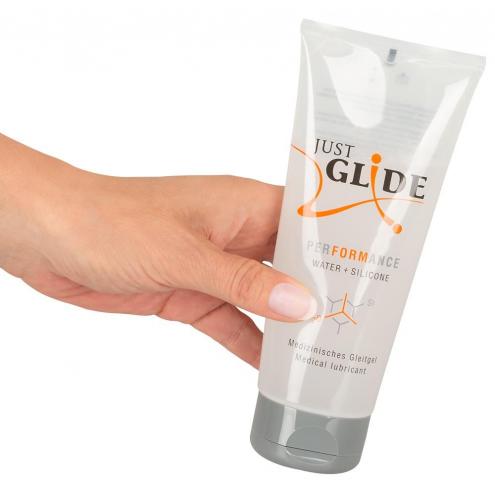 Лубрикант на водно-силіконовій основі Just Glide Performance 200ml