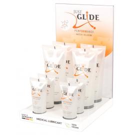 Набор лубрикантов Just Glide Performance Display - 4
