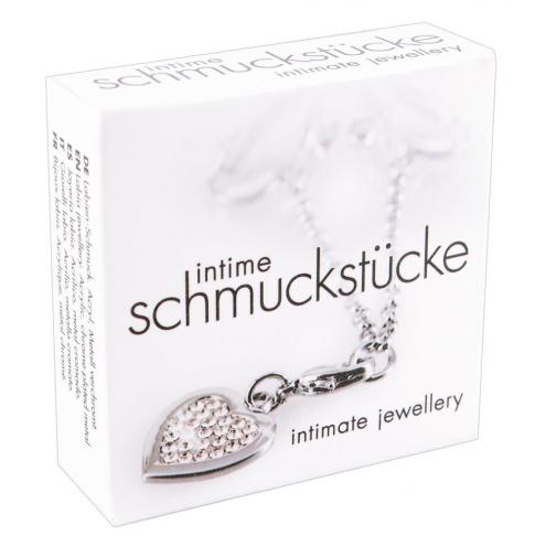 Зажим для клитора Intimate Heart-shaped Chain
